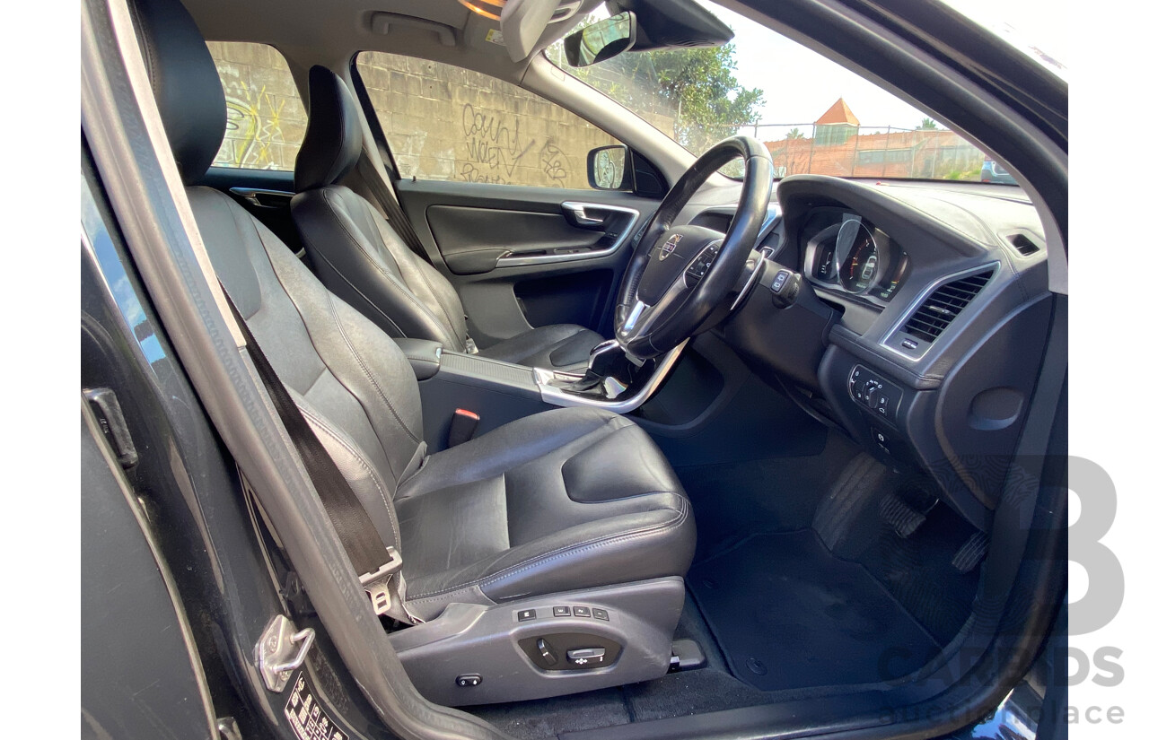 10/2014 Volvo XC60 D5 Luxury (AWD) DZ MY15 4d Wagon Savile Grey Metallic Turbo Diesel 2.4L
