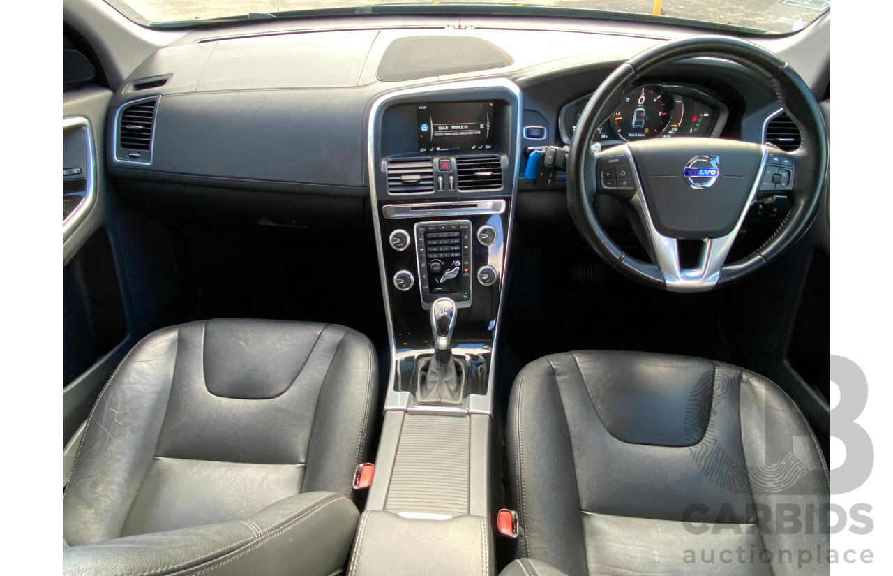 10/2014 Volvo XC60 D5 Luxury (AWD) DZ MY15 4d Wagon Savile Grey Metallic Turbo Diesel 2.4L