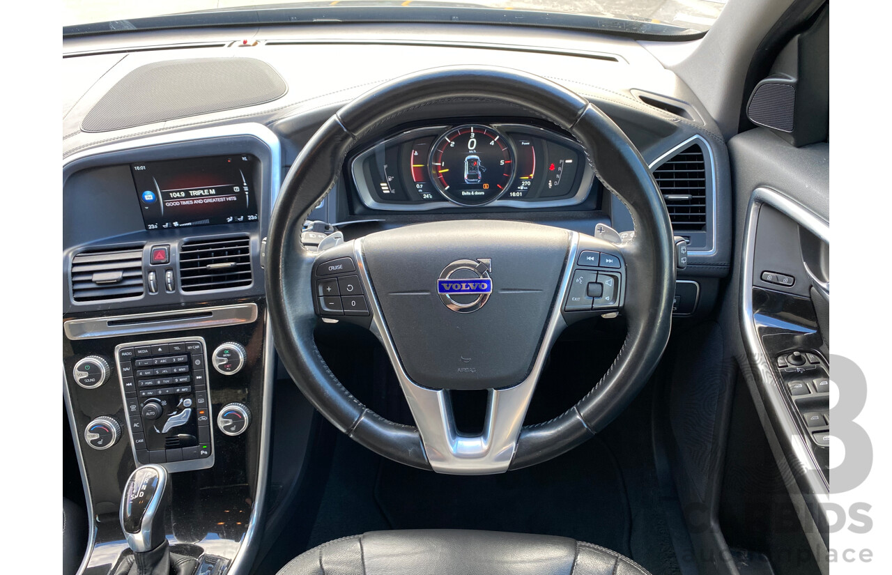 10/2014 Volvo XC60 D5 Luxury (AWD) DZ MY15 4d Wagon Savile Grey Metallic Turbo Diesel 2.4L