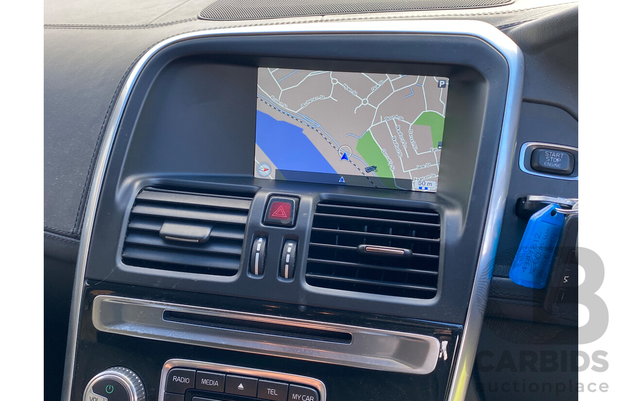 10/2014 Volvo XC60 D5 Luxury (AWD) DZ MY15 4d Wagon Savile Grey Metallic Turbo Diesel 2.4L