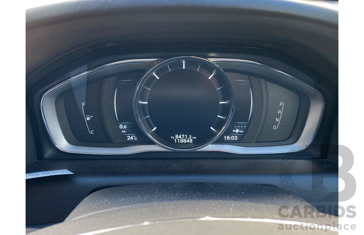 10/2014 Volvo XC60 D5 Luxury (AWD) DZ MY15 4d Wagon Savile Grey Metallic Turbo Diesel 2.4L