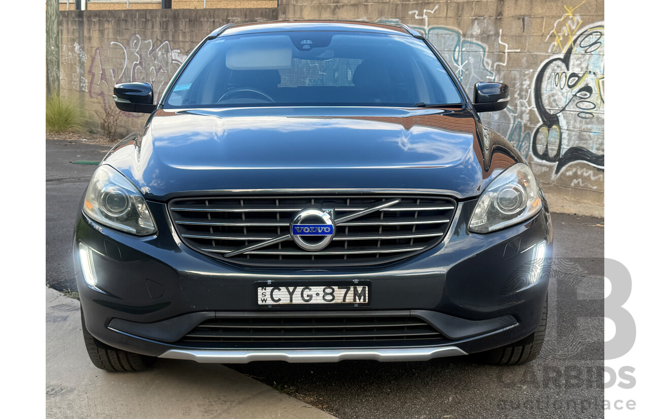 10/2014 Volvo XC60 D5 Luxury (AWD) DZ MY15 4d Wagon Savile Grey Metallic Turbo Diesel 2.4L