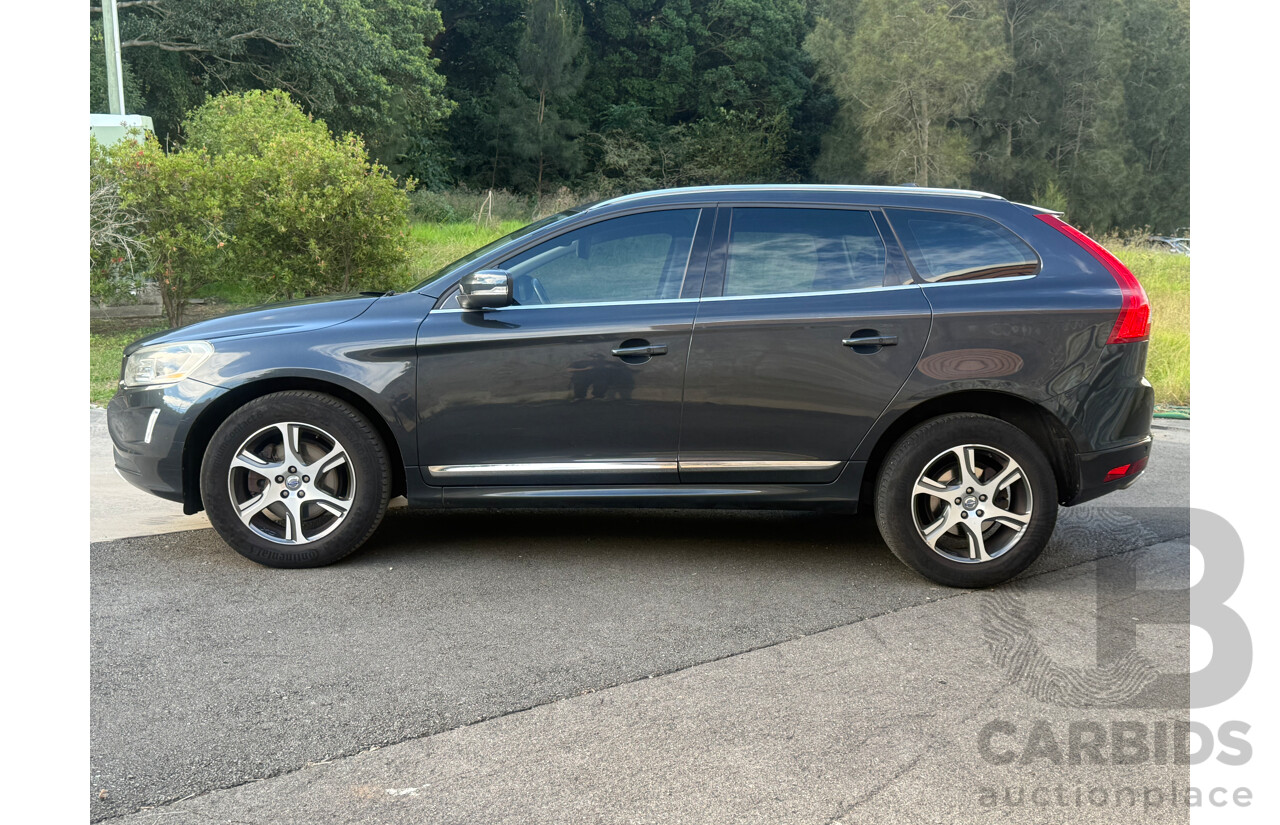 10/2014 Volvo XC60 D5 Luxury (AWD) DZ MY15 4d Wagon Savile Grey Metallic Turbo Diesel 2.4L