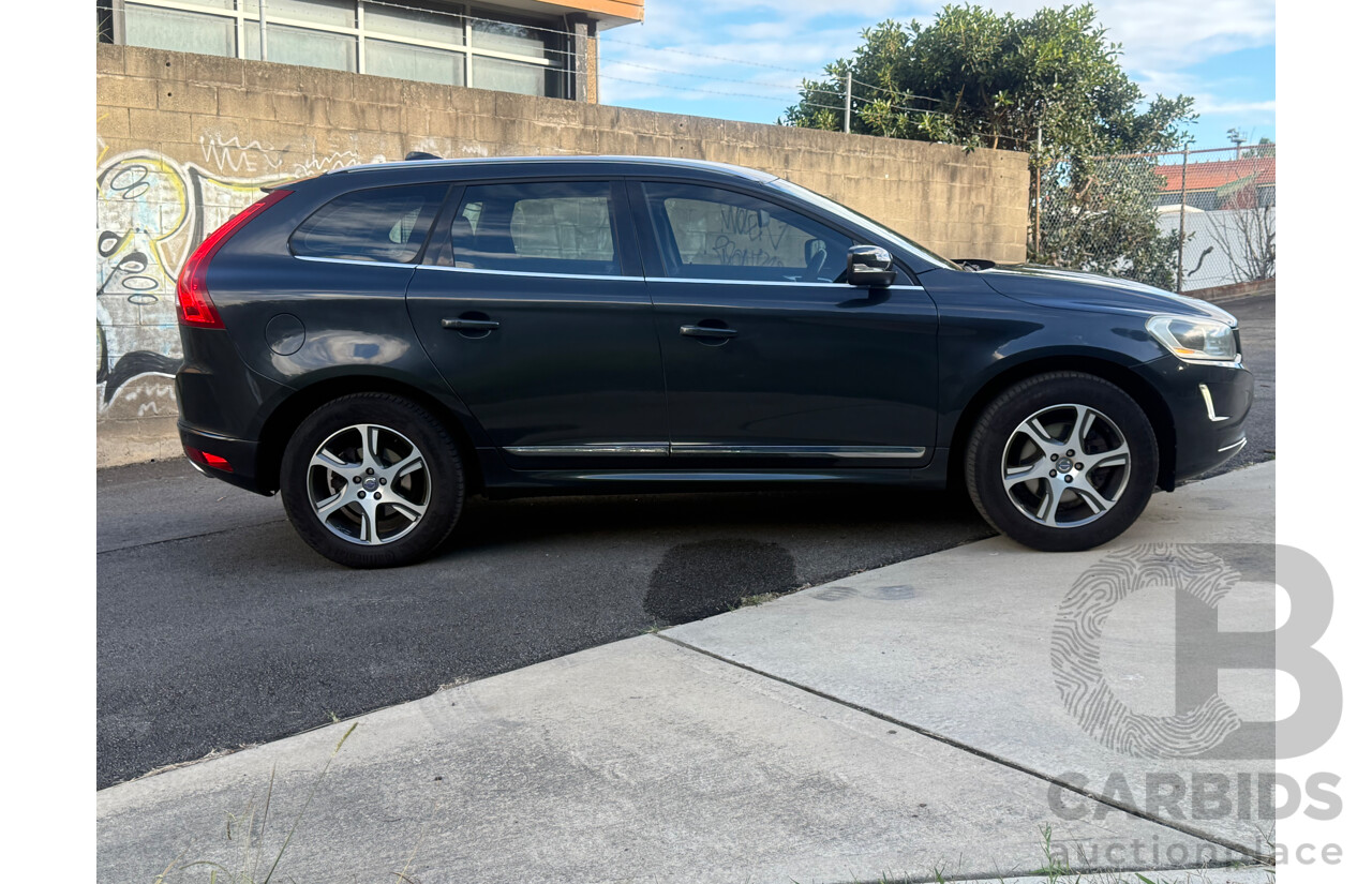 10/2014 Volvo XC60 D5 Luxury (AWD) DZ MY15 4d Wagon Savile Grey Metallic Turbo Diesel 2.4L