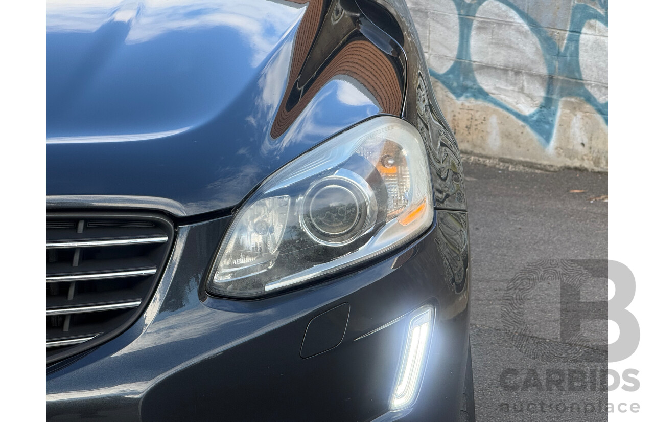 10/2014 Volvo XC60 D5 Luxury (AWD) DZ MY15 4d Wagon Savile Grey Metallic Turbo Diesel 2.4L
