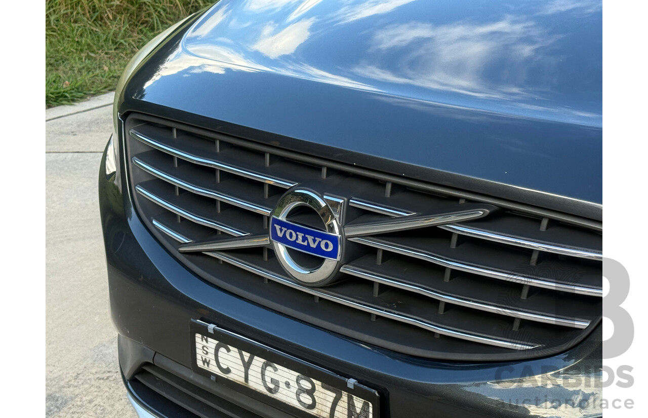 10/2014 Volvo XC60 D5 Luxury (AWD) DZ MY15 4d Wagon Savile Grey Metallic Turbo Diesel 2.4L