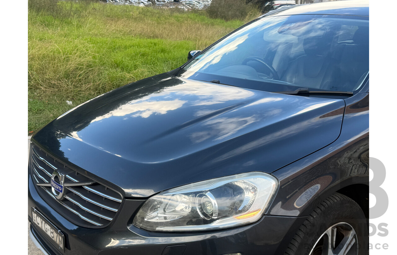 10/2014 Volvo XC60 D5 Luxury (AWD) DZ MY15 4d Wagon Savile Grey Metallic Turbo Diesel 2.4L