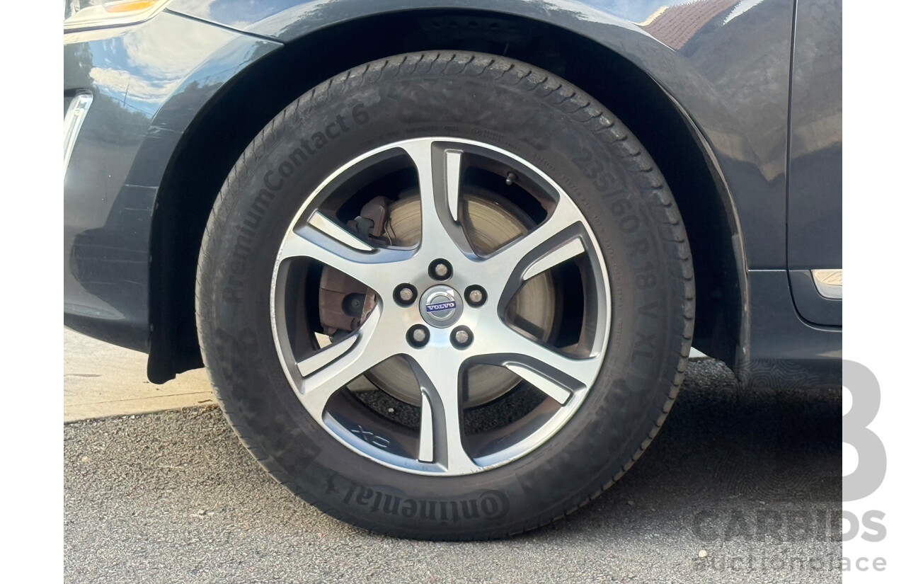 10/2014 Volvo XC60 D5 Luxury (AWD) DZ MY15 4d Wagon Savile Grey Metallic Turbo Diesel 2.4L
