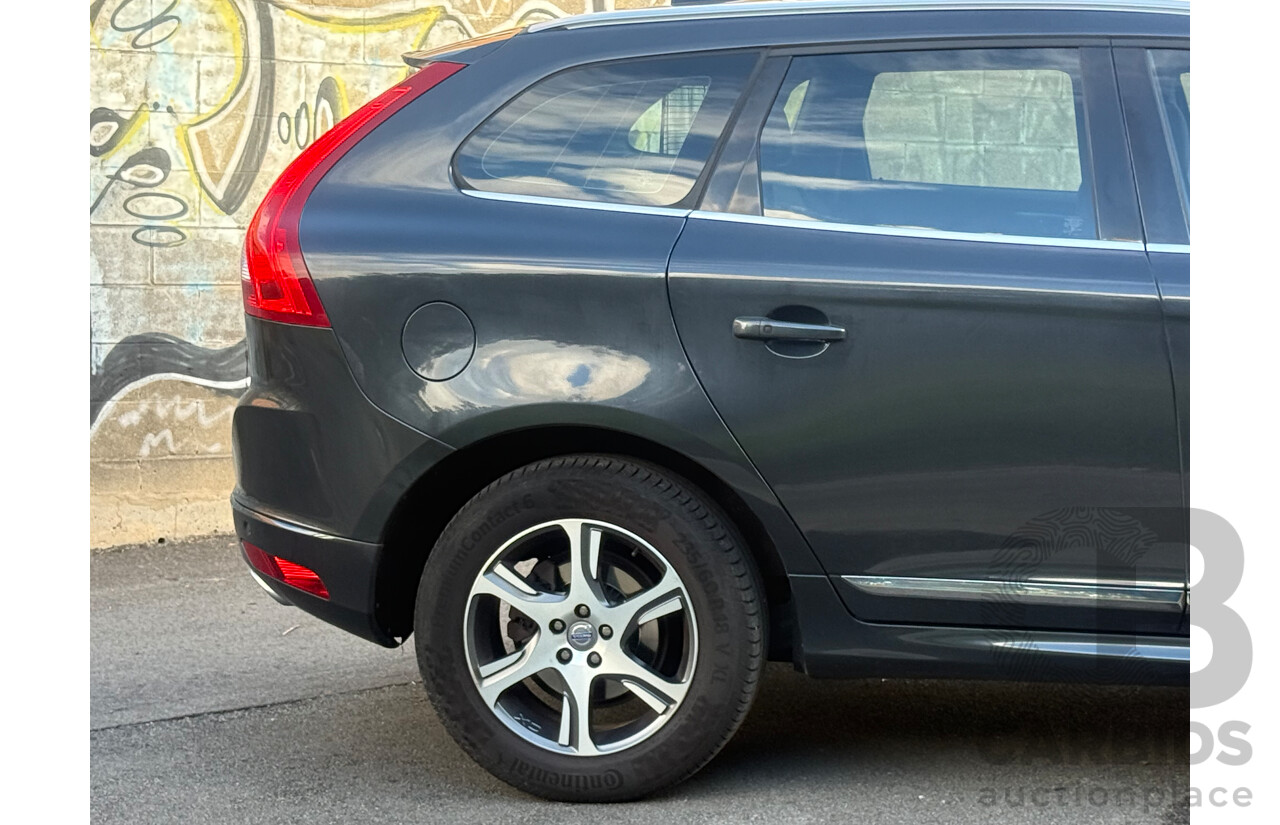 10/2014 Volvo XC60 D5 Luxury (AWD) DZ MY15 4d Wagon Savile Grey Metallic Turbo Diesel 2.4L