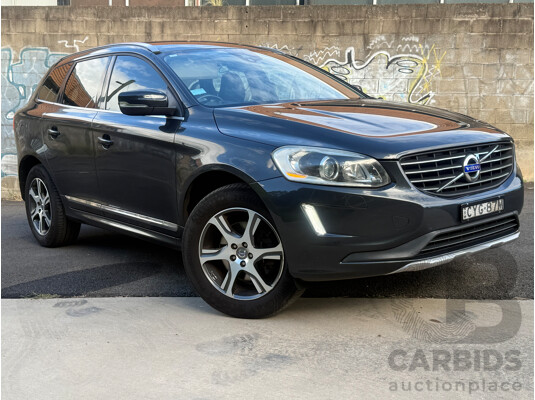 10/2014 Volvo XC60 D5 Luxury (AWD) DZ MY15 4d Wagon Savile Grey Metallic Turbo Diesel 2.4L