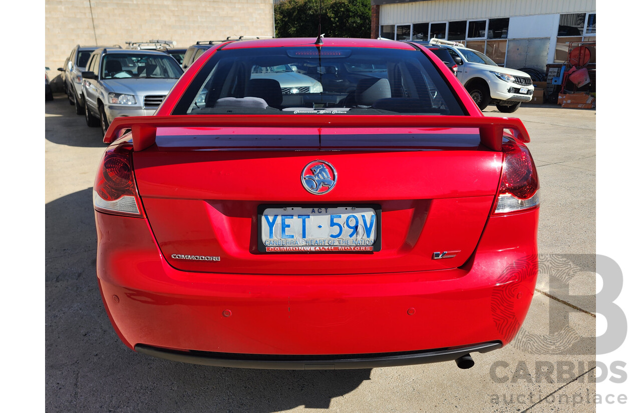 10/2006 Holden Commodore Omega V VE 4d Sedan Red 3.6L