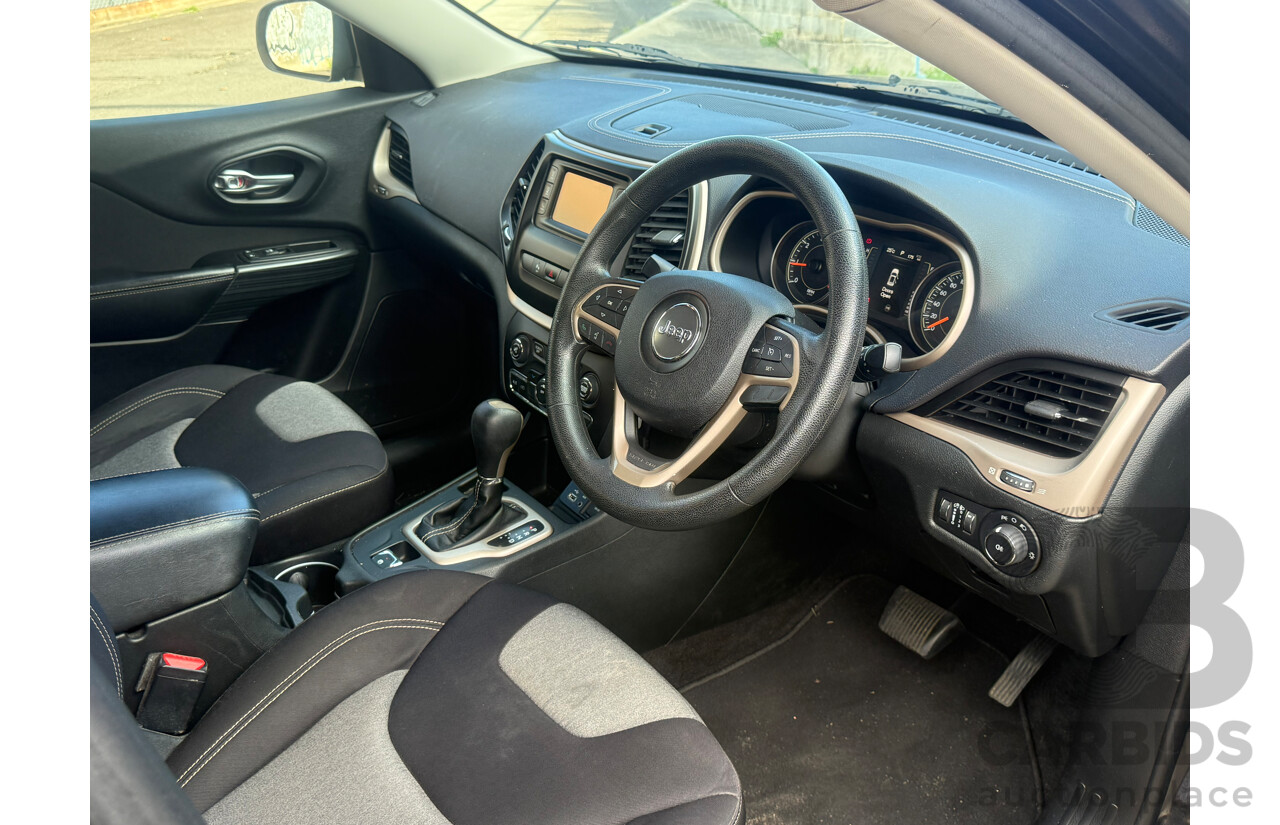 6/2015 Jeep Cherokee Sport KL MY15 4d Wagon Diamond Black 2.4L