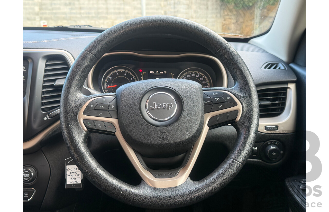 6/2015 Jeep Cherokee Sport KL MY15 4d Wagon Diamond Black 2.4L