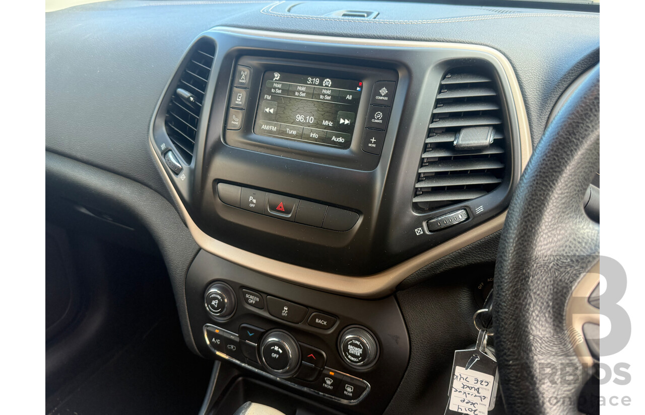 6/2015 Jeep Cherokee Sport KL MY15 4d Wagon Diamond Black 2.4L