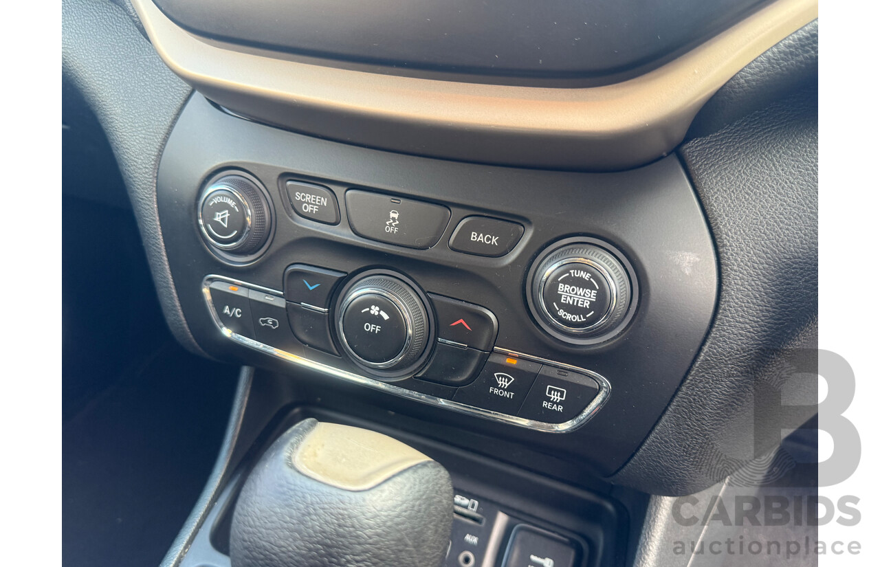 6/2015 Jeep Cherokee Sport KL MY15 4d Wagon Diamond Black 2.4L