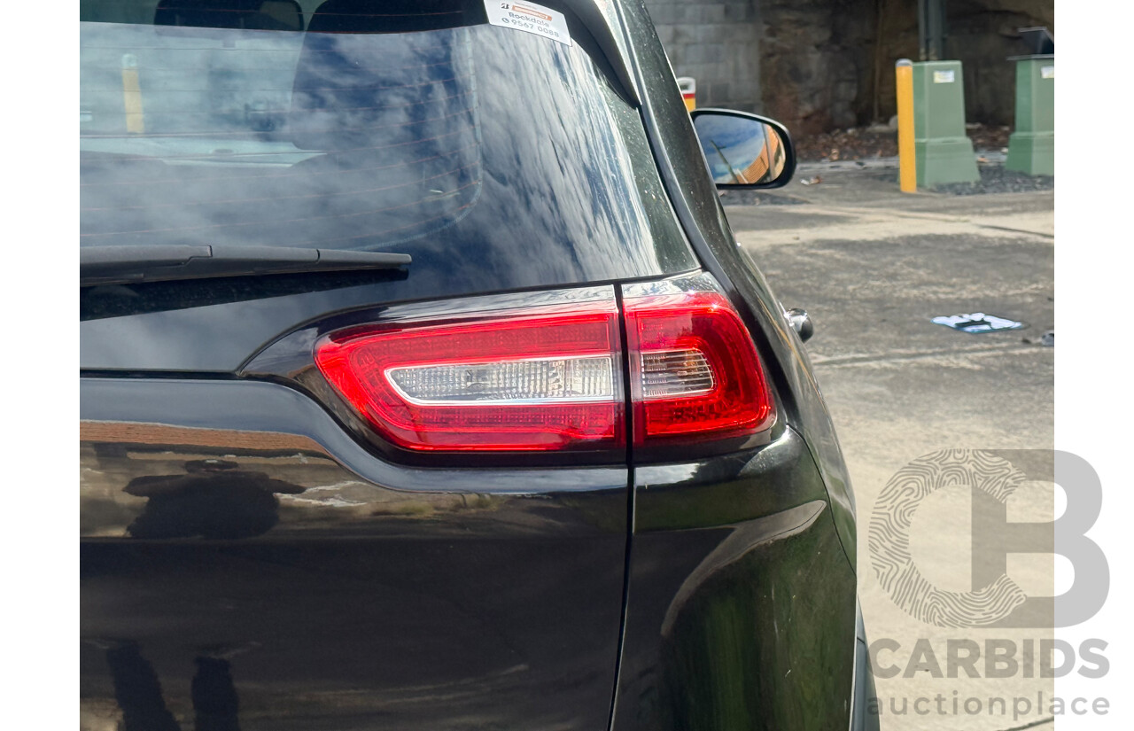 6/2015 Jeep Cherokee Sport KL MY15 4d Wagon Diamond Black 2.4L