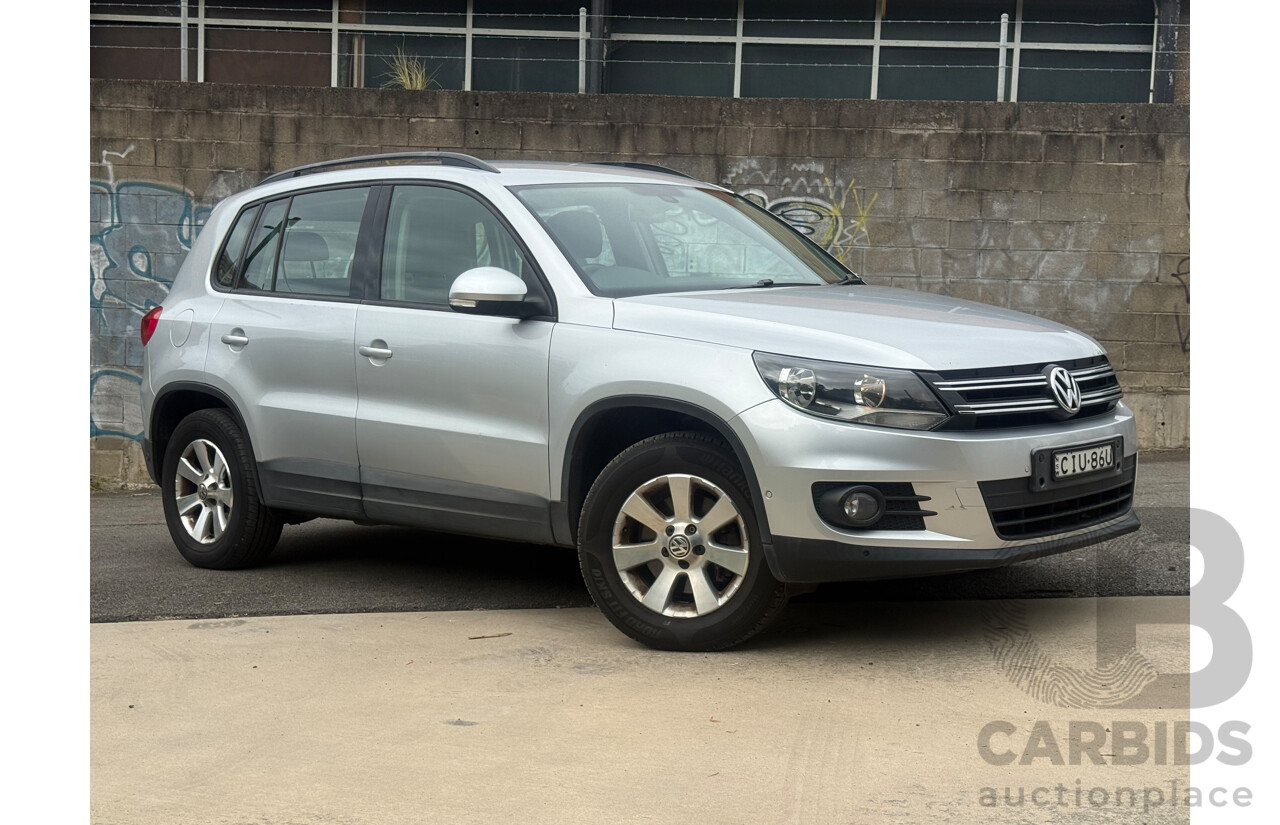 1/2012 Volkswagen Tiguan 132 TSI Pacific (AWD) 5NC MY12 4d Wagon Silver Turbo 2.0L