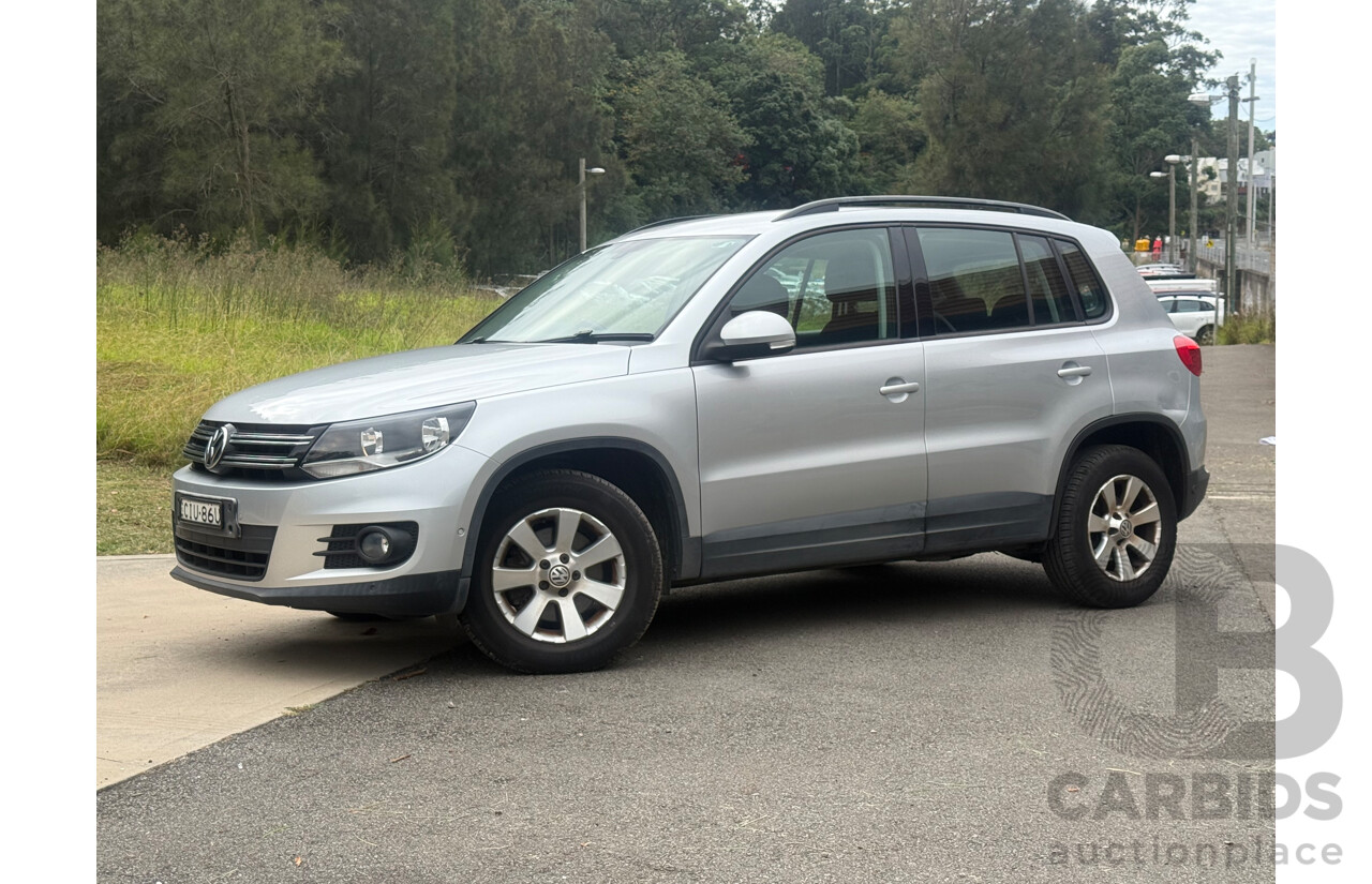 1/2012 Volkswagen Tiguan 132 TSI Pacific (AWD) 5NC MY12 4d Wagon Silver Turbo 2.0L