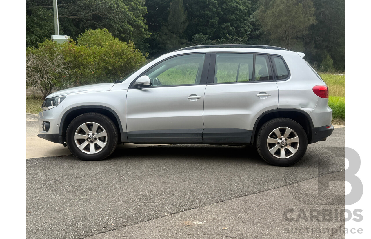 1/2012 Volkswagen Tiguan 132 TSI Pacific (AWD) 5NC MY12 4d Wagon Silver Turbo 2.0L