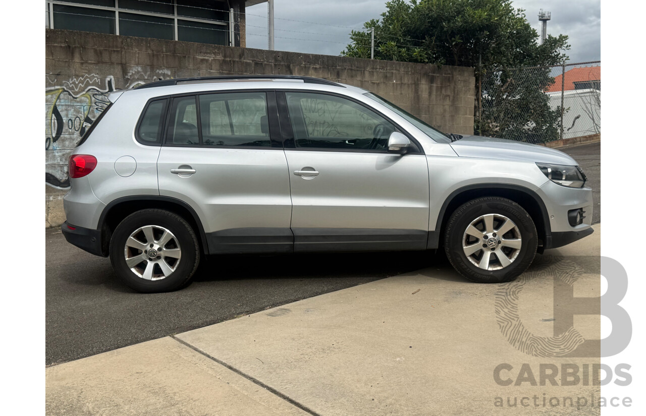 1/2012 Volkswagen Tiguan 132 TSI Pacific (AWD) 5NC MY12 4d Wagon Silver Turbo 2.0L