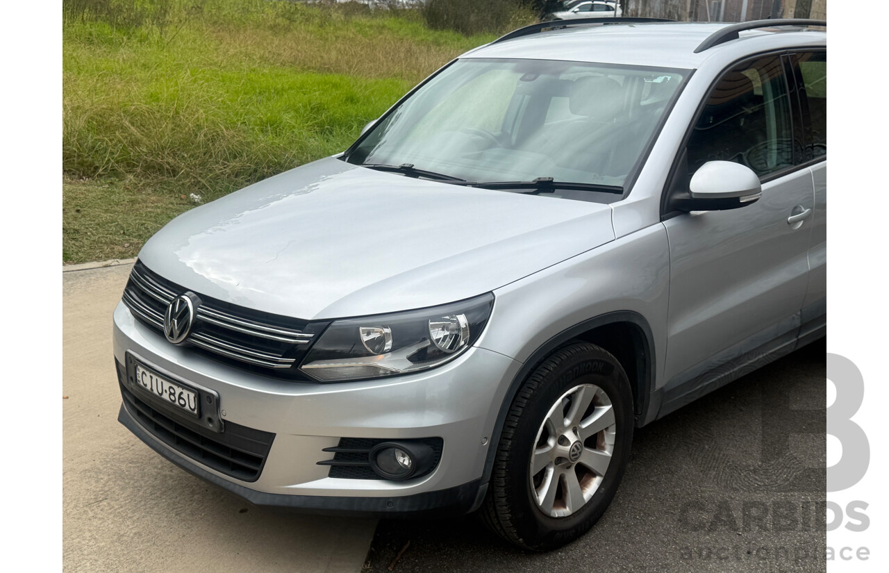 1/2012 Volkswagen Tiguan 132 TSI Pacific (AWD) 5NC MY12 4d Wagon Silver Turbo 2.0L