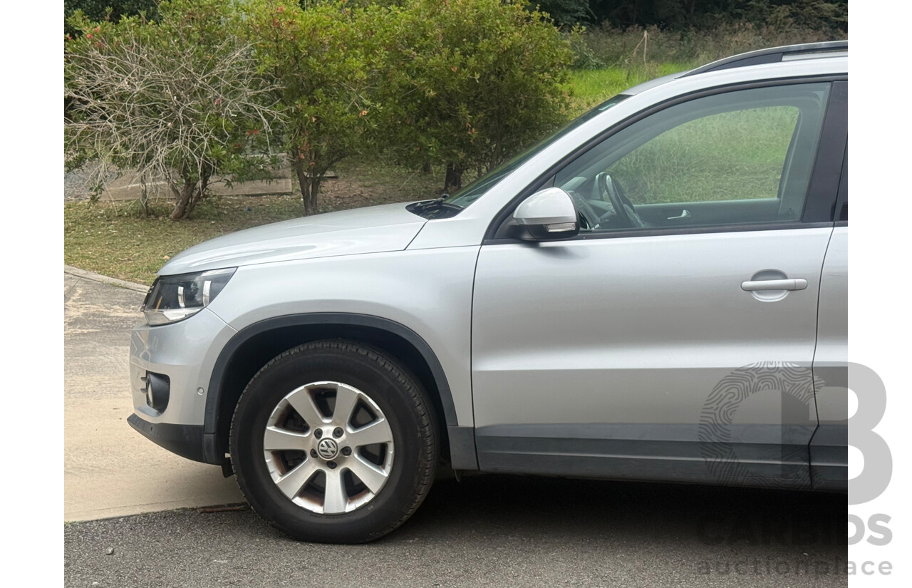 1/2012 Volkswagen Tiguan 132 TSI Pacific (AWD) 5NC MY12 4d Wagon Silver Turbo 2.0L