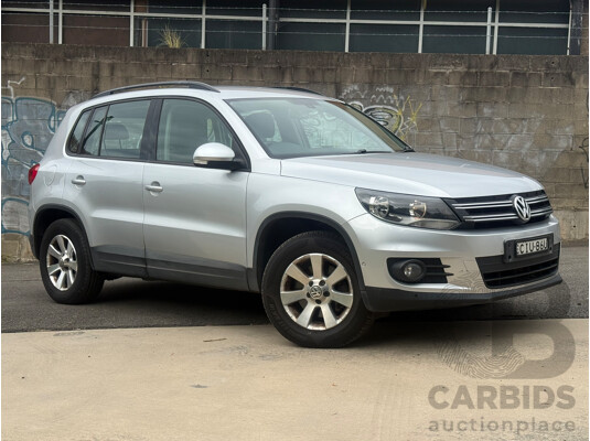 1/2012 Volkswagen Tiguan 132 TSI Pacific (AWD) 5NC MY12 4d Wagon Silver Turbo 2.0L
