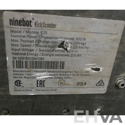Segway Ninebot E25 Electric Scooter