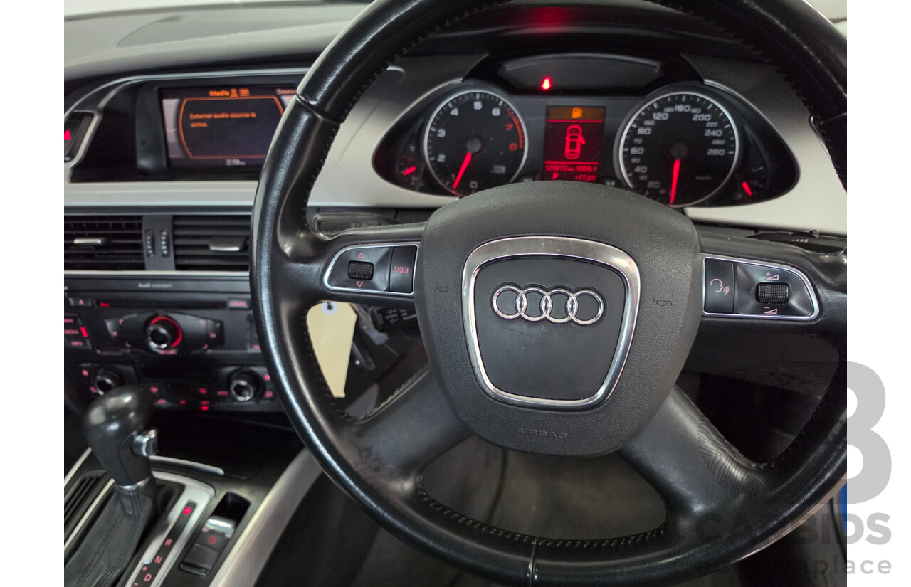 01/2012 Audi A4 2.0 TFSI B8 (8K) MY11 4D Sedan Blue 2.0L