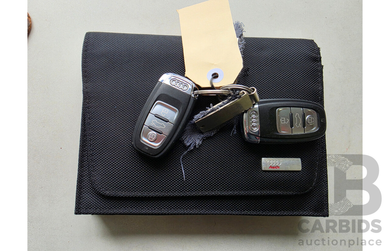 01/2012 Audi A4 2.0 TFSI B8 (8K) MY11 4D Sedan Blue 2.0L