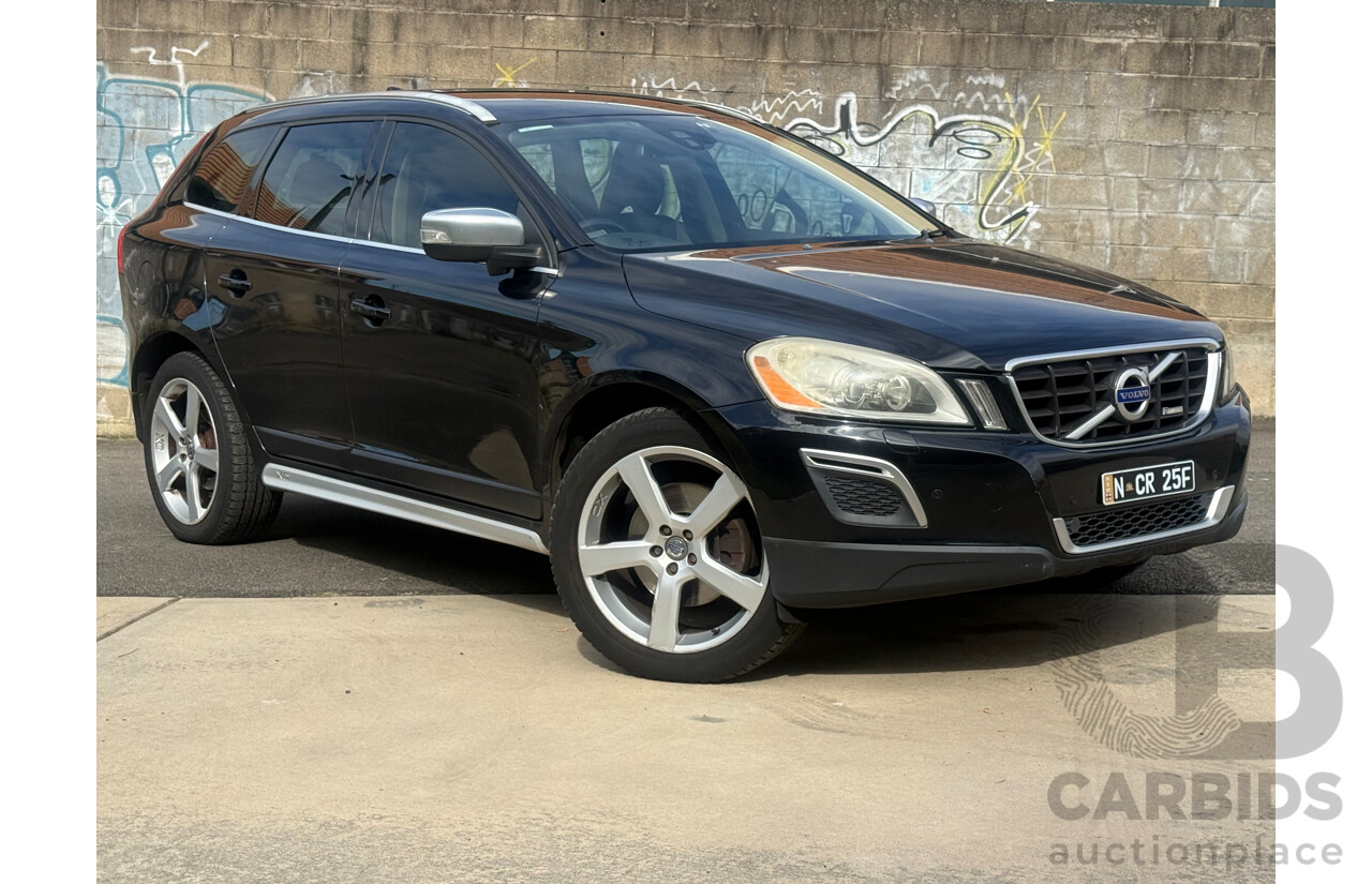 1/2014 Volvo XC60 D5 R-Design (AWD) DZ MY14 4d Wagon Black Turbo Diesel 2.4L