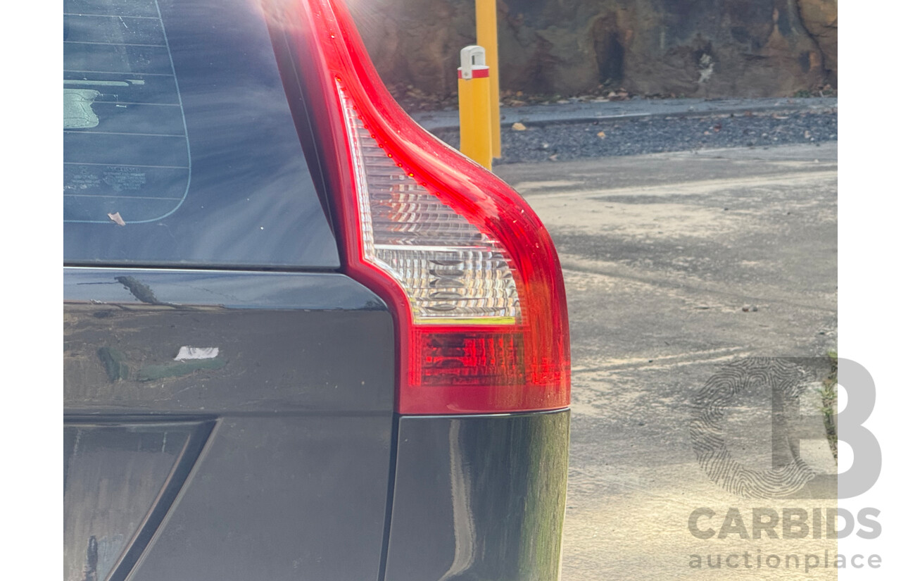 1/2014 Volvo XC60 D5 R-Design (AWD) DZ MY14 4d Wagon Black Turbo Diesel 2.4L