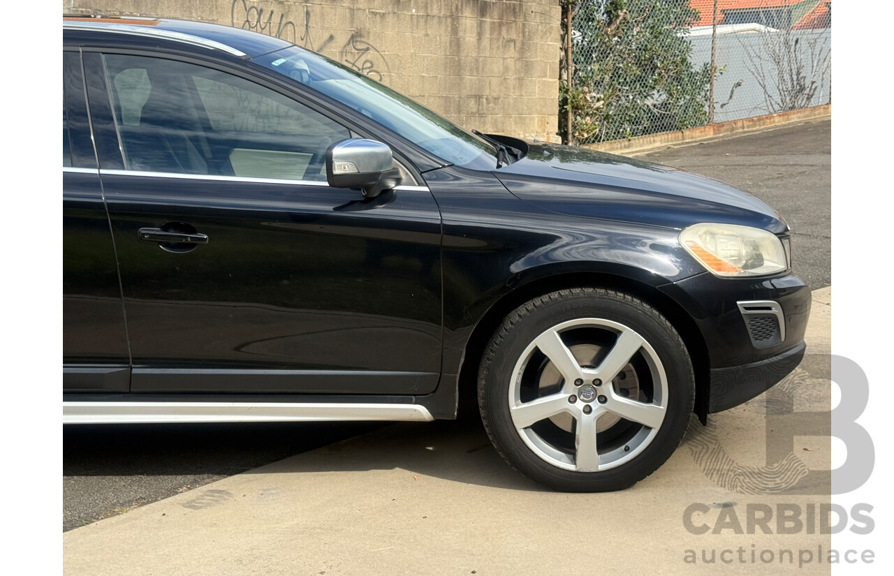 1/2014 Volvo XC60 D5 R-Design (AWD) DZ MY14 4d Wagon Black Turbo Diesel 2.4L
