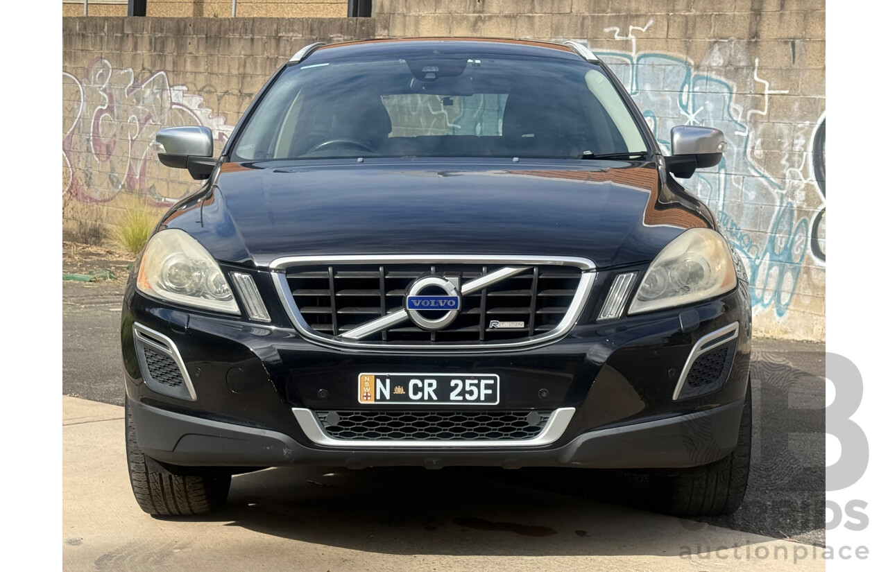 1/2014 Volvo XC60 D5 R-Design (AWD) DZ MY14 4d Wagon Black Turbo Diesel 2.4L