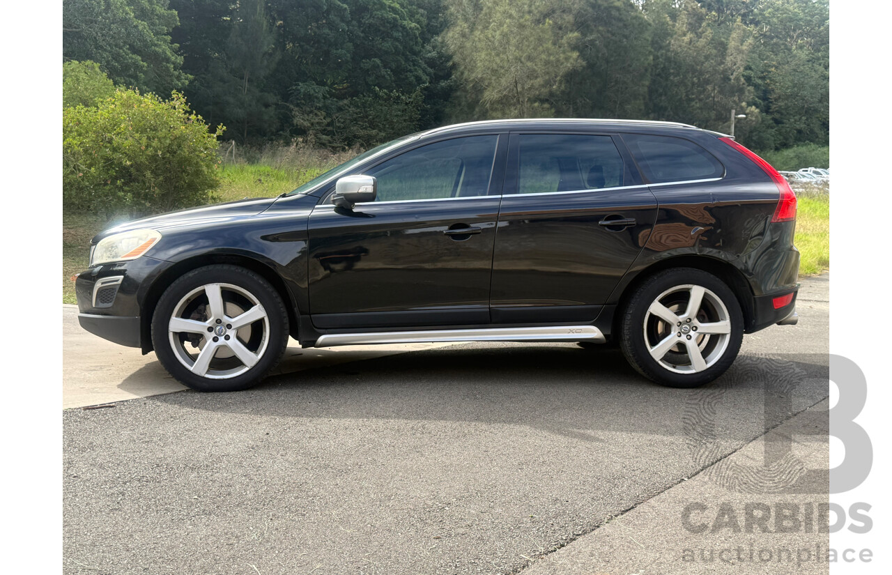 1/2014 Volvo XC60 D5 R-Design (AWD) DZ MY14 4d Wagon Black Turbo Diesel 2.4L
