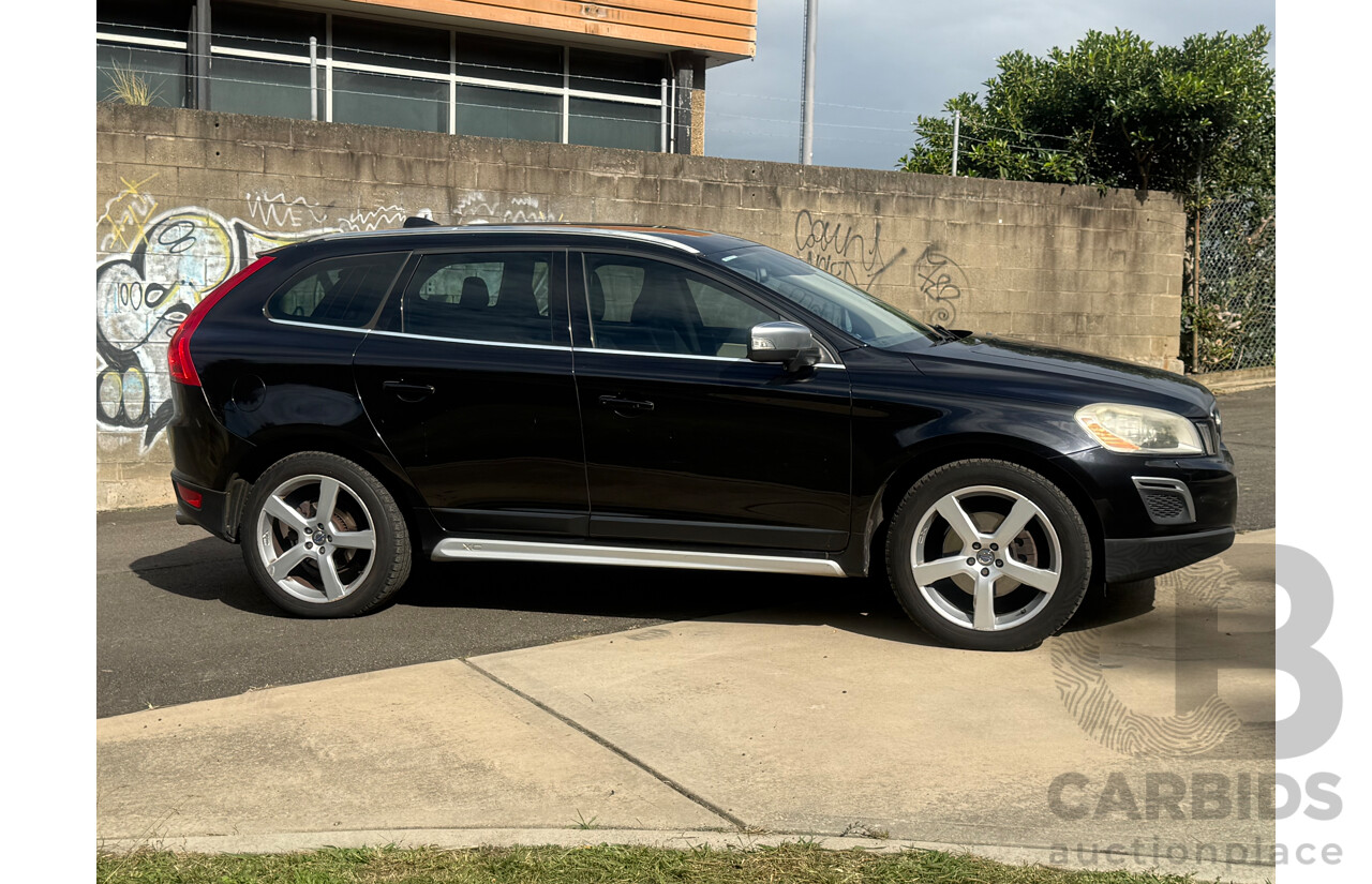 1/2014 Volvo XC60 D5 R-Design (AWD) DZ MY14 4d Wagon Black Turbo Diesel 2.4L