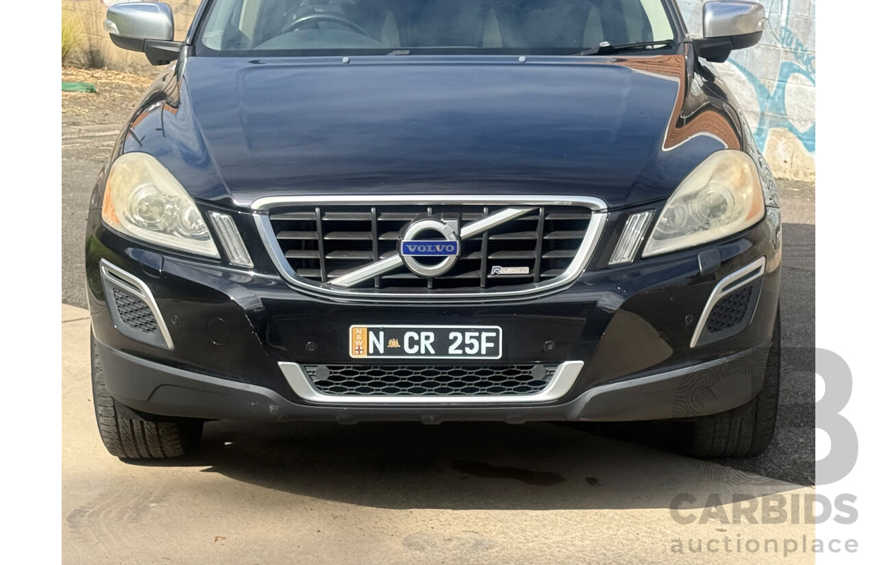 1/2014 Volvo XC60 D5 R-Design (AWD) DZ MY14 4d Wagon Black Turbo Diesel 2.4L