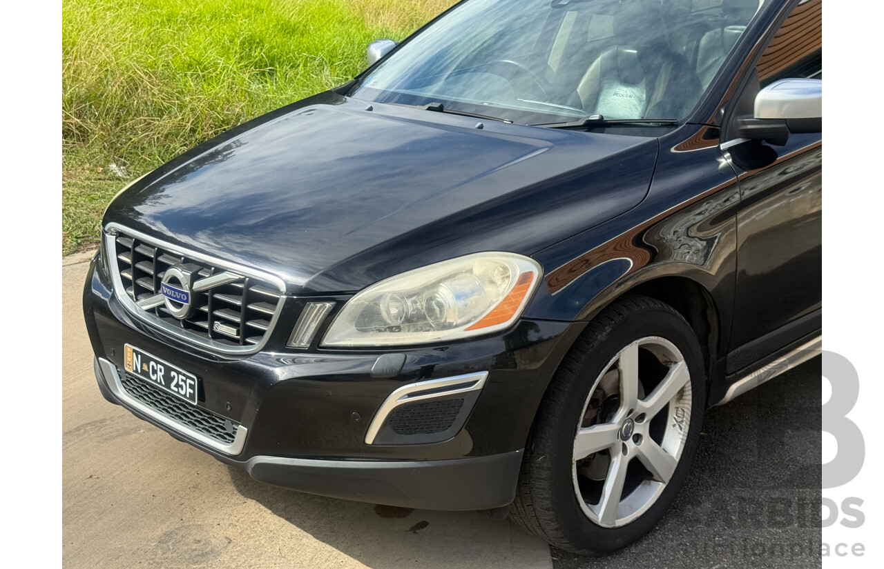 1/2014 Volvo XC60 D5 R-Design (AWD) DZ MY14 4d Wagon Black Turbo Diesel 2.4L
