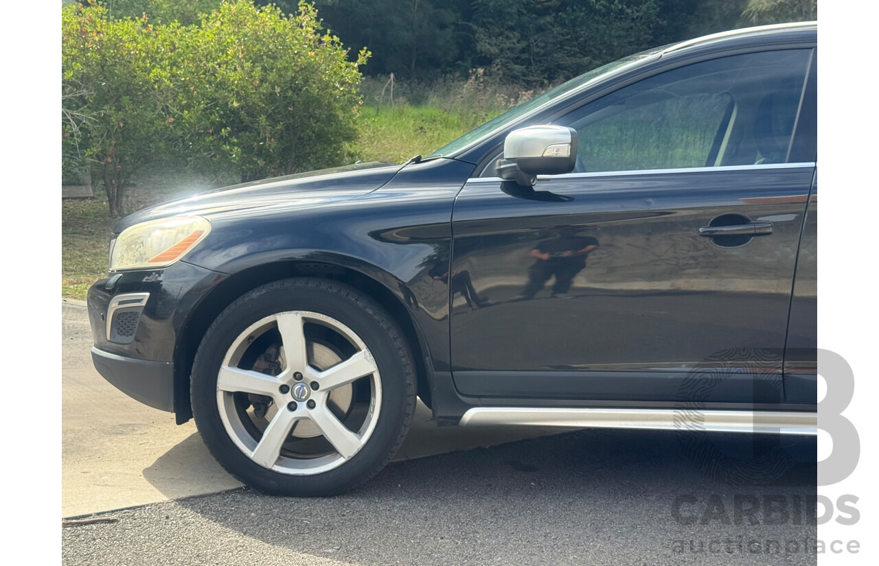 1/2014 Volvo XC60 D5 R-Design (AWD) DZ MY14 4d Wagon Black Turbo Diesel 2.4L
