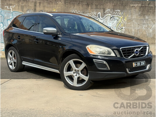 1/2014 Volvo XC60 D5 R-Design (AWD) DZ MY14 4d Wagon Black Turbo Diesel 2.4L