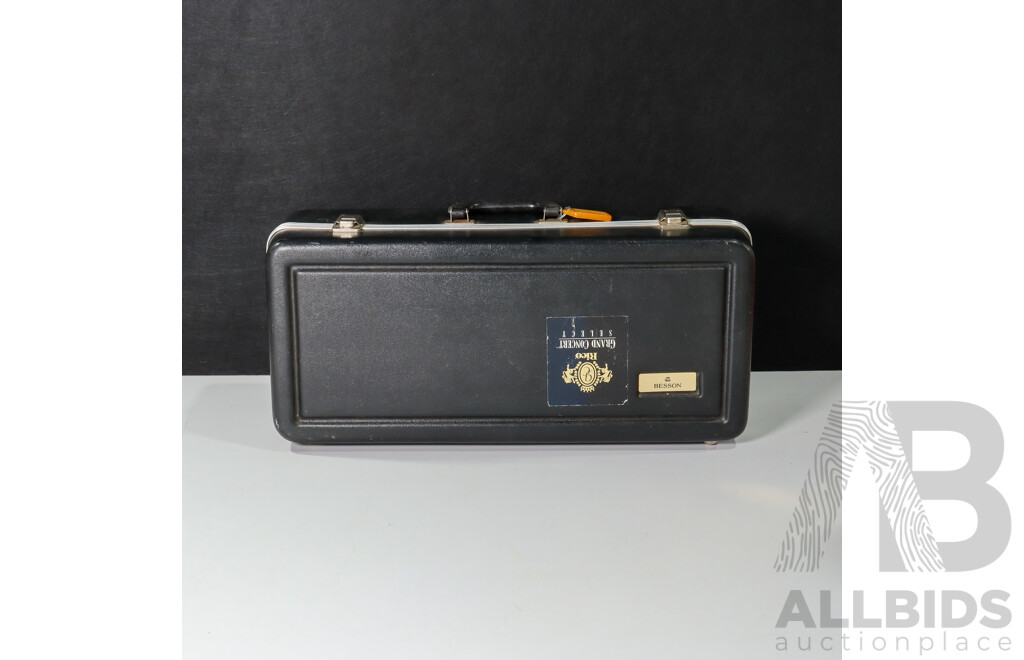 Besson Hard Shell Instrument Case with Trumpet