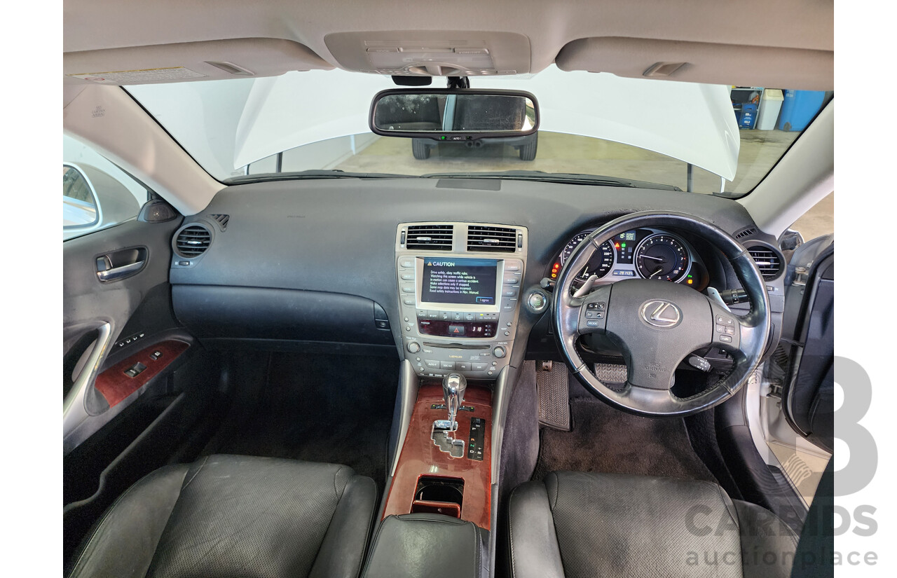 11/2007 Lexus Is250 GSE20R 4d Sedan Silver 2.5L