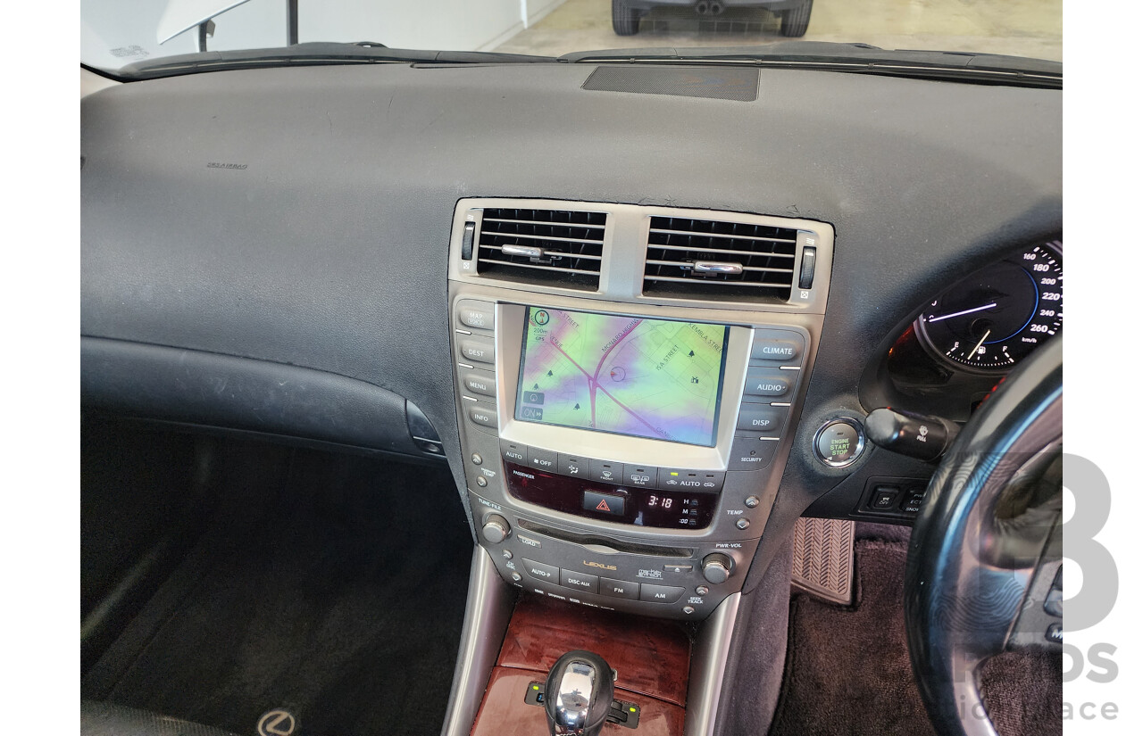 11/2007 Lexus Is250 GSE20R 4d Sedan Silver 2.5L