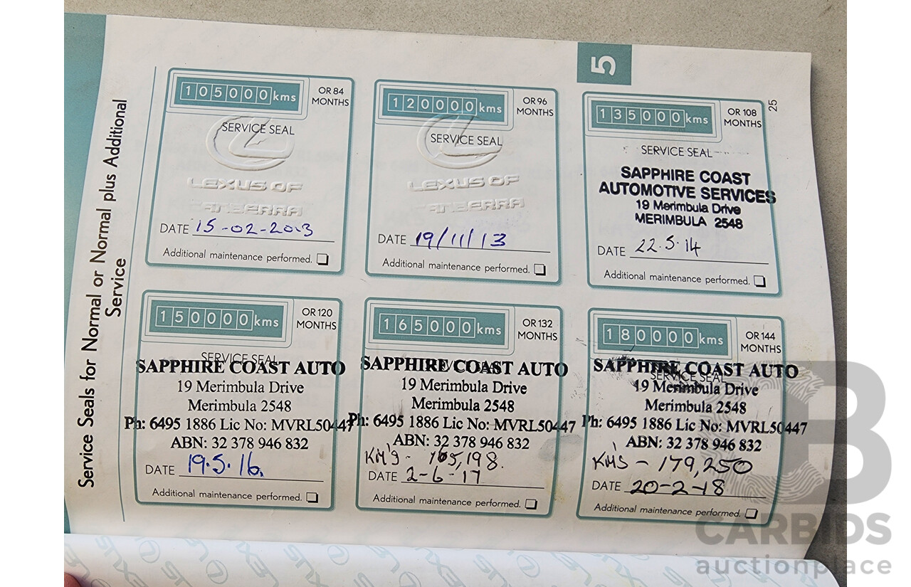 11/2007 Lexus Is250 GSE20R 4d Sedan Silver 2.5L