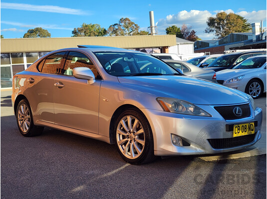 11/2007 Lexus Is250 GSE20R 4d Sedan Silver 2.5L