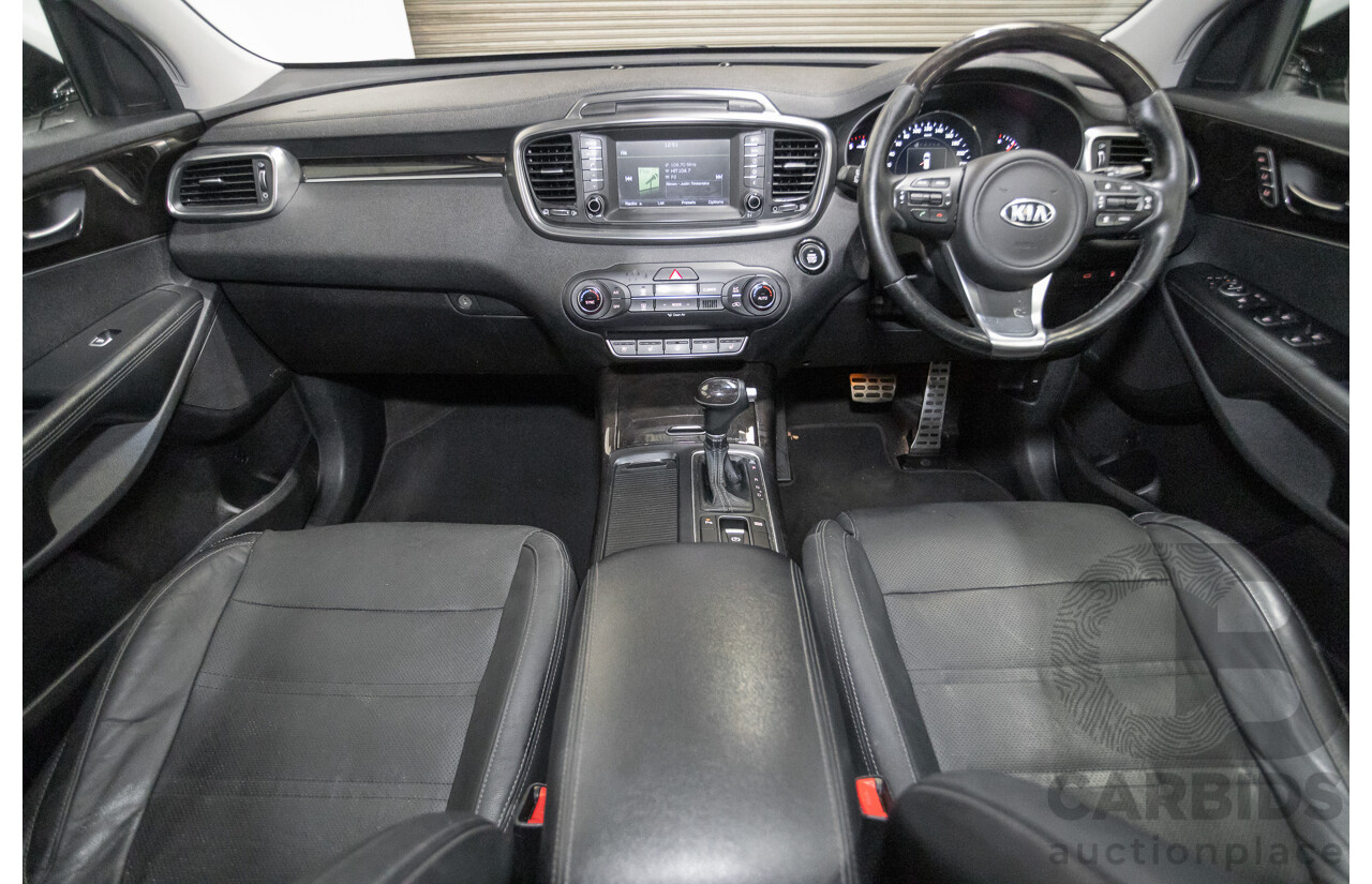 6/2016 Kia Sorento Platinum (AWD) UM MY16 4d Wagon Clear White Turbo Diesel 2.2L