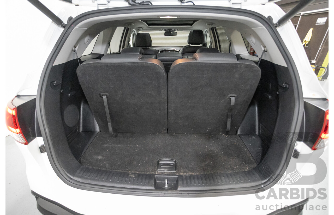 6/2016 Kia Sorento Platinum (AWD) UM MY16 4d Wagon Clear White Turbo Diesel 2.2L