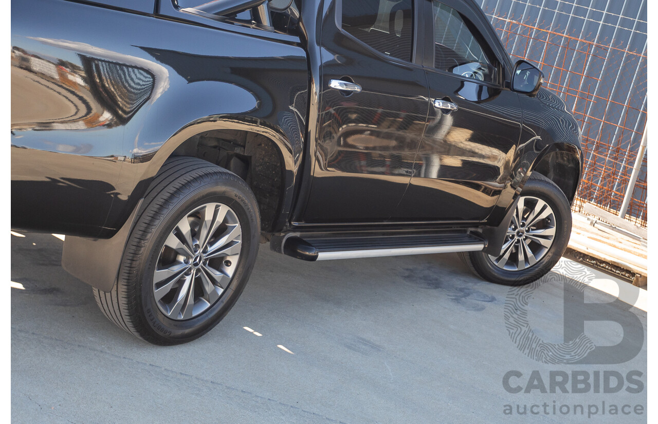 6/2018 Mercedes-Benz X 250d Progressive 4MATIC (4WD) 470 Dual Cab P/Up Kabara Black Metallic Twin Turbo Diesel 2.3L