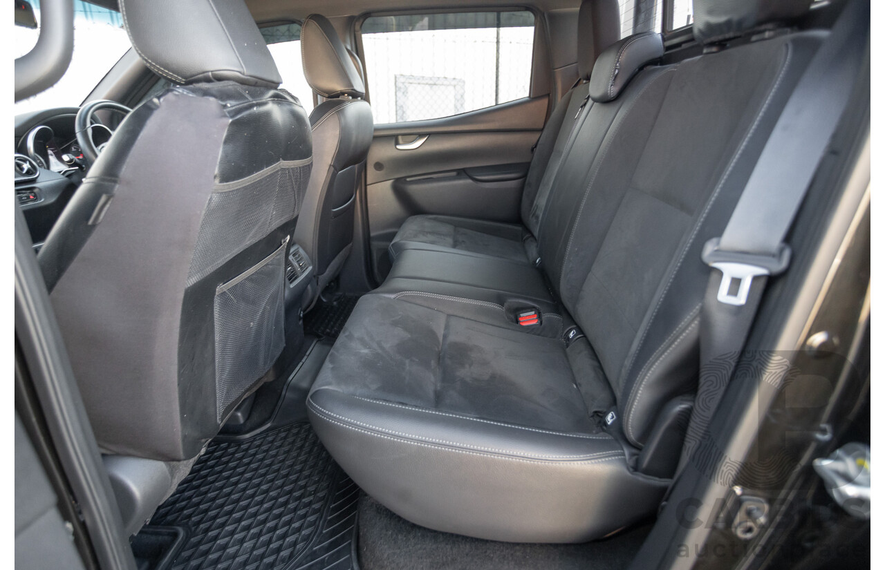 6/2018 Mercedes-Benz X 250d Progressive 4MATIC (4WD) 470 Dual Cab P/Up Kabara Black Metallic Twin Turbo Diesel 2.3L