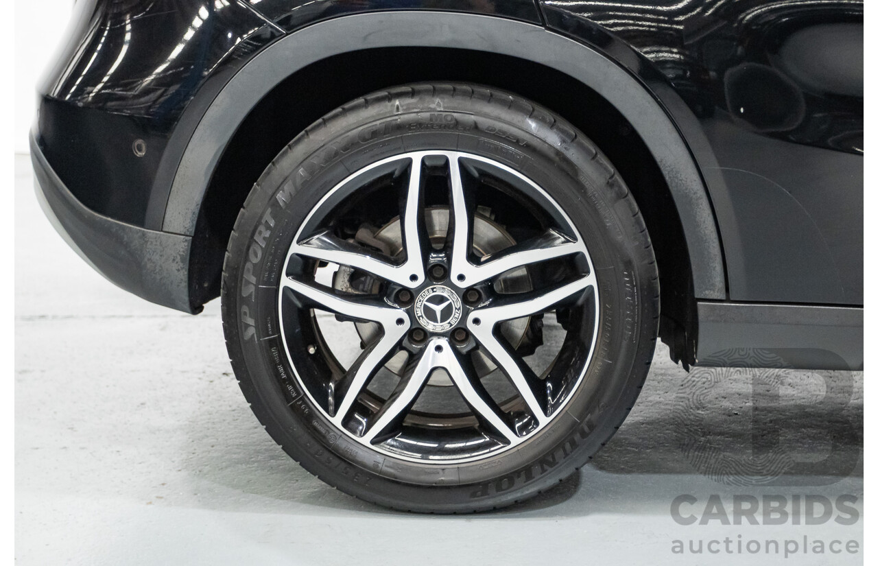 7/2017 Mercedes-Benz GLA 180 X156 MY17.5 4d Wagon Cosmos Black Metallic Turbo 1.6L